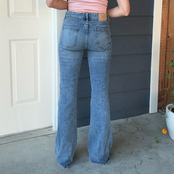 BDG Flare Leg Dark Wash Denim - Picture 3 of 7